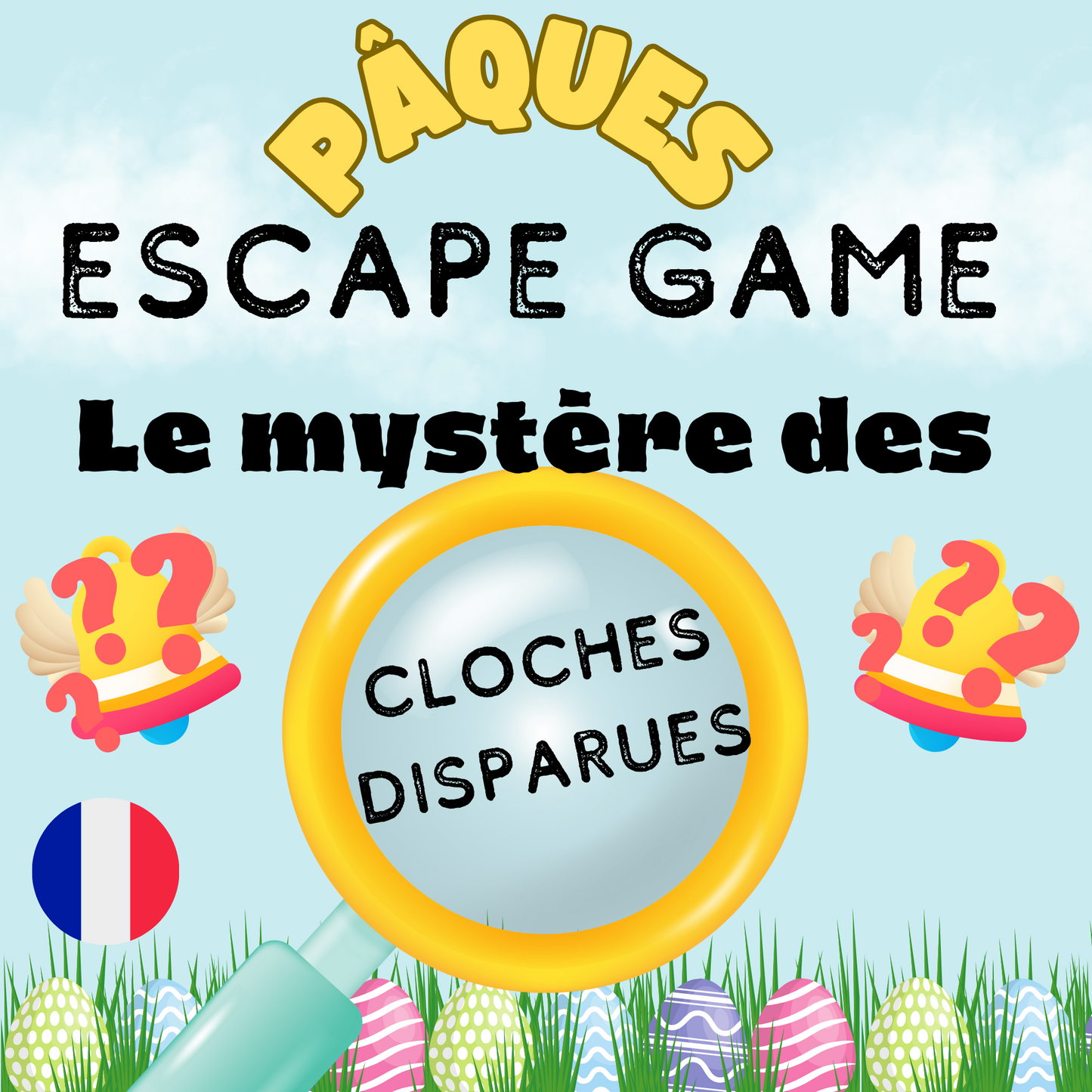 Le Mystère des Cloches Disparues | Pâques | Escape Room | VERSION FRANÇAISE | Version à télécharger et à imprimer à la maison