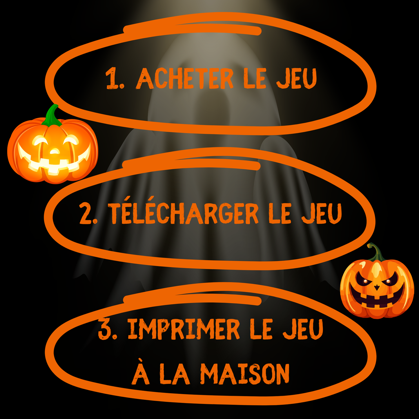 Escape Game Halloween | LA VERSION FRANÇAISE | Activités Halloween | Jeux d'Halloween pour les Enfants et Adultes | Escape Game à Imprimer | Activités en Famille