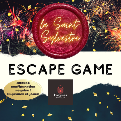 Escape Game du Nouvel An | LA VERSION FRANÇAISE | Activité Noël | Jeux de Noël pour les Enfants et Adultes | Escape Game Enfant | Escape Game en Français