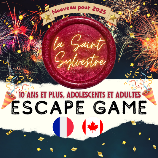 Escape Game du Nouvel An | LA VERSION FRANÇAISE | Activité Noël | Jeux de Noël pour les Enfants et Adultes | Escape Game Enfant | Escape Game en Français